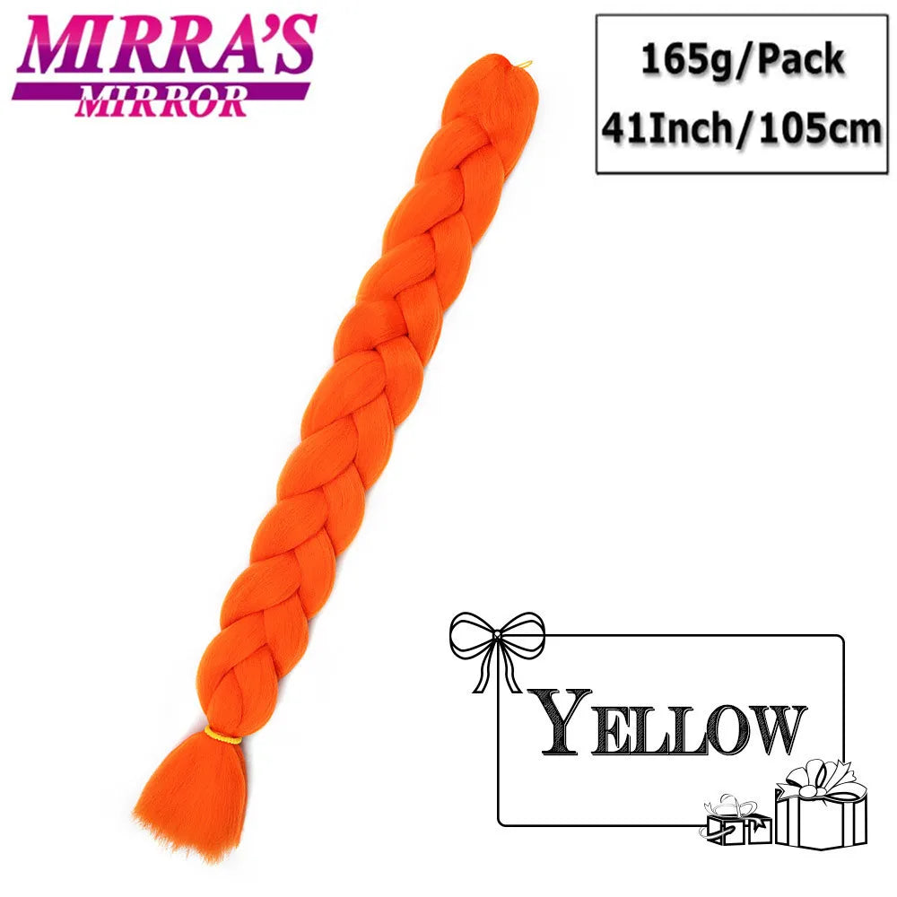 Super Jumbo Braiding Hair Extensions – 41 Inch (105cm) | 165g/Pack | 44 Colors | High-Temp - view 13
