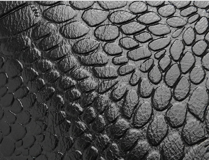 Luxury Crocodile Pattern Handbag for Women | Winter New PU Leather Tassel Shoulder Bag (Brands Design Handle Bag, Lady Purse) Luxegan