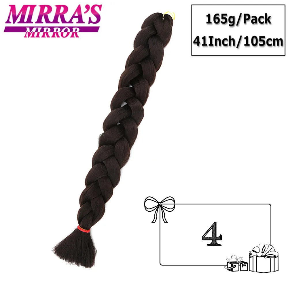 Super Jumbo Braiding Hair Extensions – 41 Inch (105cm) | 165g/Pack | 44 Colors | High-Temp - view 31