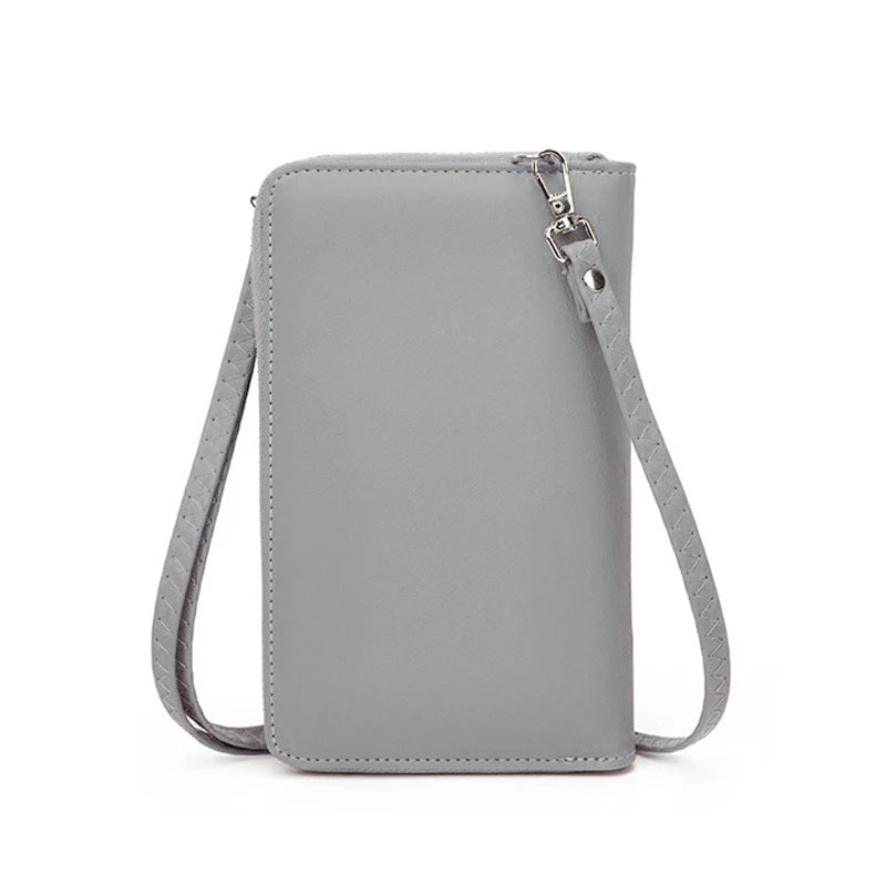 Custom Zipper Shoulder Bag Handbags Womens Bags High Capacity Crossbody Bags for Ladies Long Purse Clutch Phone Wallet