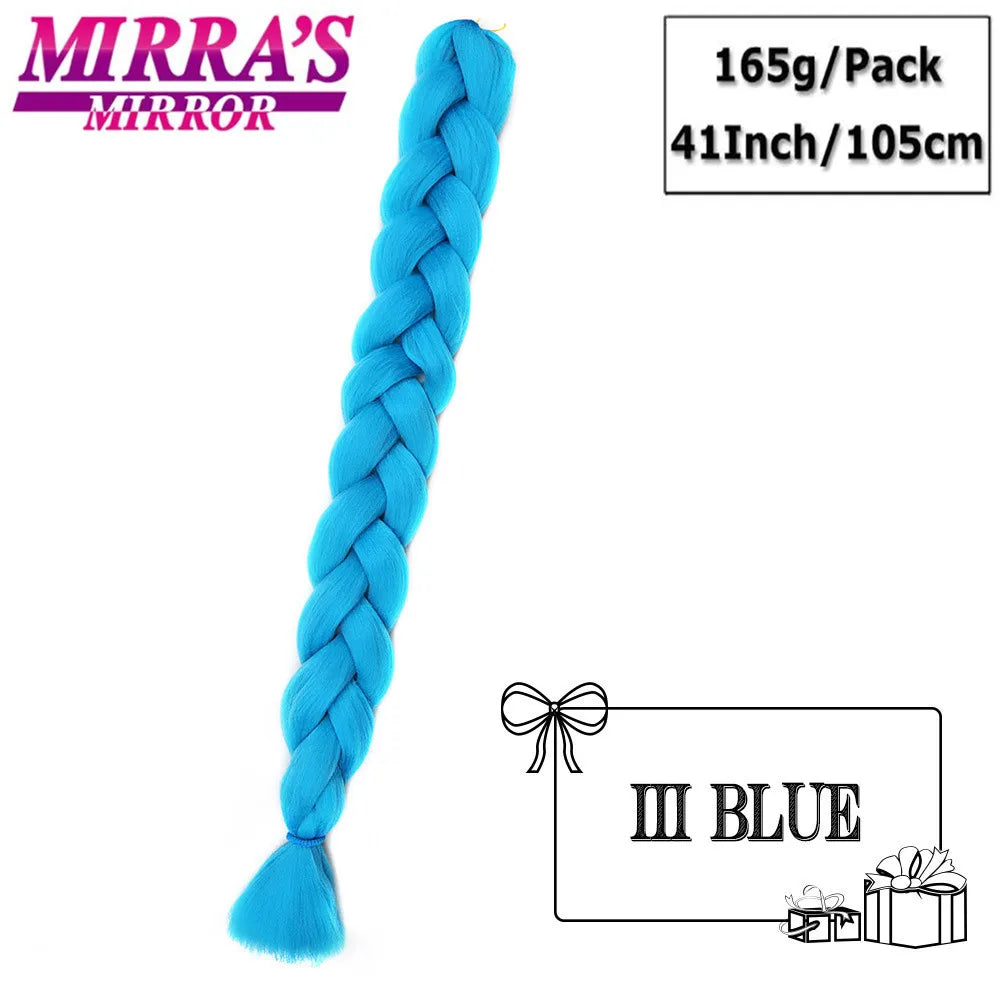 Super Jumbo Braiding Hair Extensions – 41 Inch (105cm) | 165g/Pack | 44 Colors | High-Temp - view 32