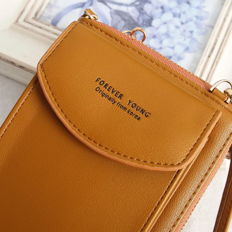 Custom Zipper Shoulder Bag Handbags Womens Bags High Capacity Crossbody Bags for Ladies Long Purse Clutch Phone Wallet