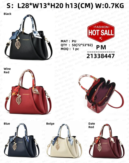 High-Quality Oblique Body Women’s Design Tote | Luxury Office Ladies’ Handbag | Fashionable Hollow-Out Lady Style Bag | Elegant Single Strap Shoulder Bag (Model BTL-21338-YXY) Luxegan