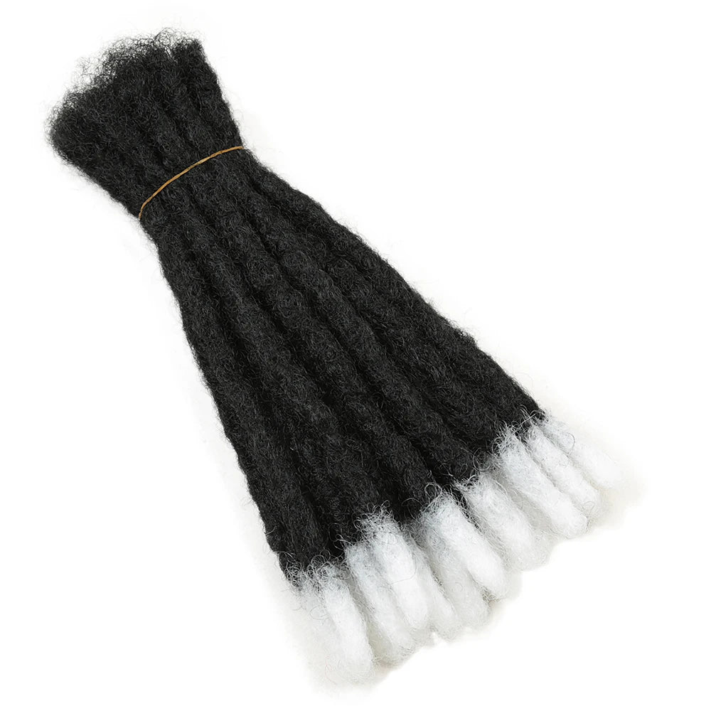 Ombre Synthetic Dreadlock Crochet Hair Extensions | 10" & 20" | Bulk Packs Luxegan