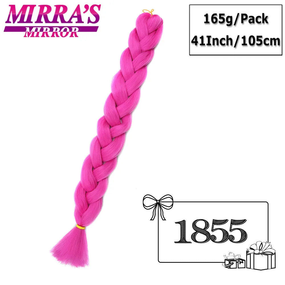 Super Jumbo Braiding Hair Extensions – 41 Inch (105cm) | 165g/Pack | 44 Colors | High-Temp - view 44