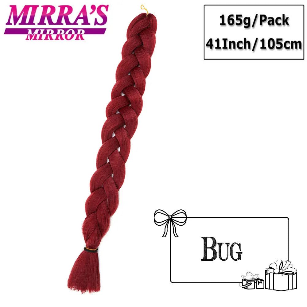 Super Jumbo Braiding Hair Extensions – 41 Inch (105cm) | 165g/Pack | 44 Colors | High-Temp - view 46