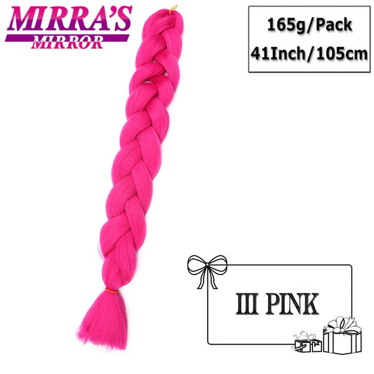 Super Jumbo Braiding Hair Extensions – 41 Inch (105cm) | 165g/Pack | 44 Colors | High-Temp - view 2