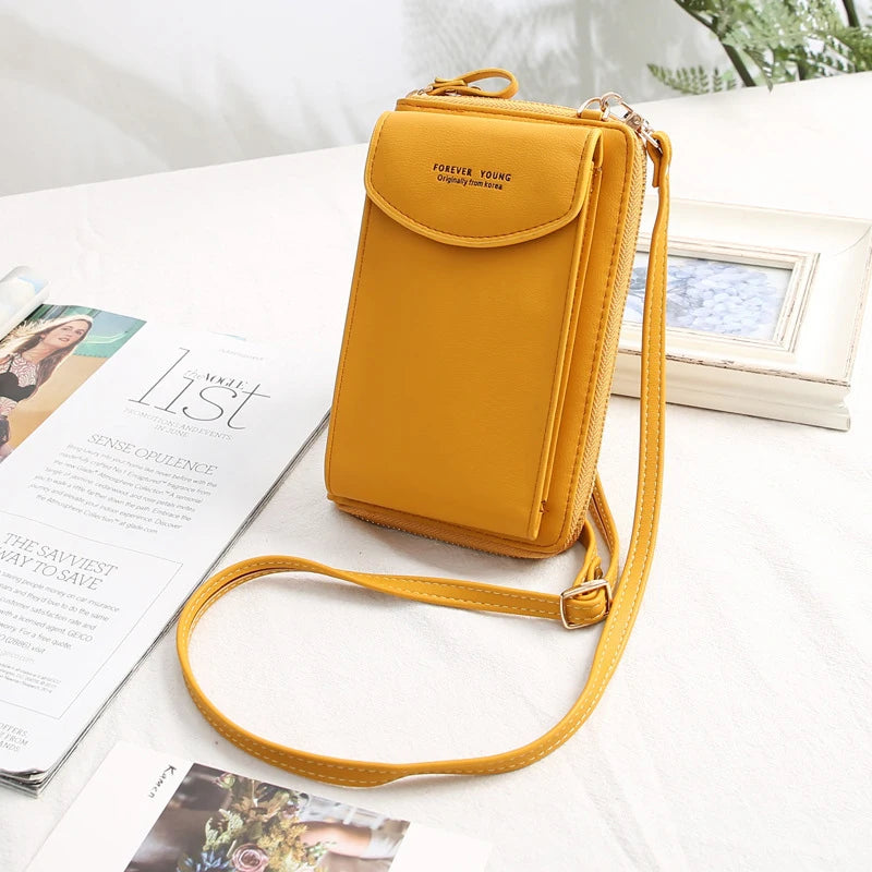 Custom Zipper Shoulder Bag Handbags Womens Bags High Capacity Crossbody Bags for Ladies Long Purse Clutch Phone Wallet