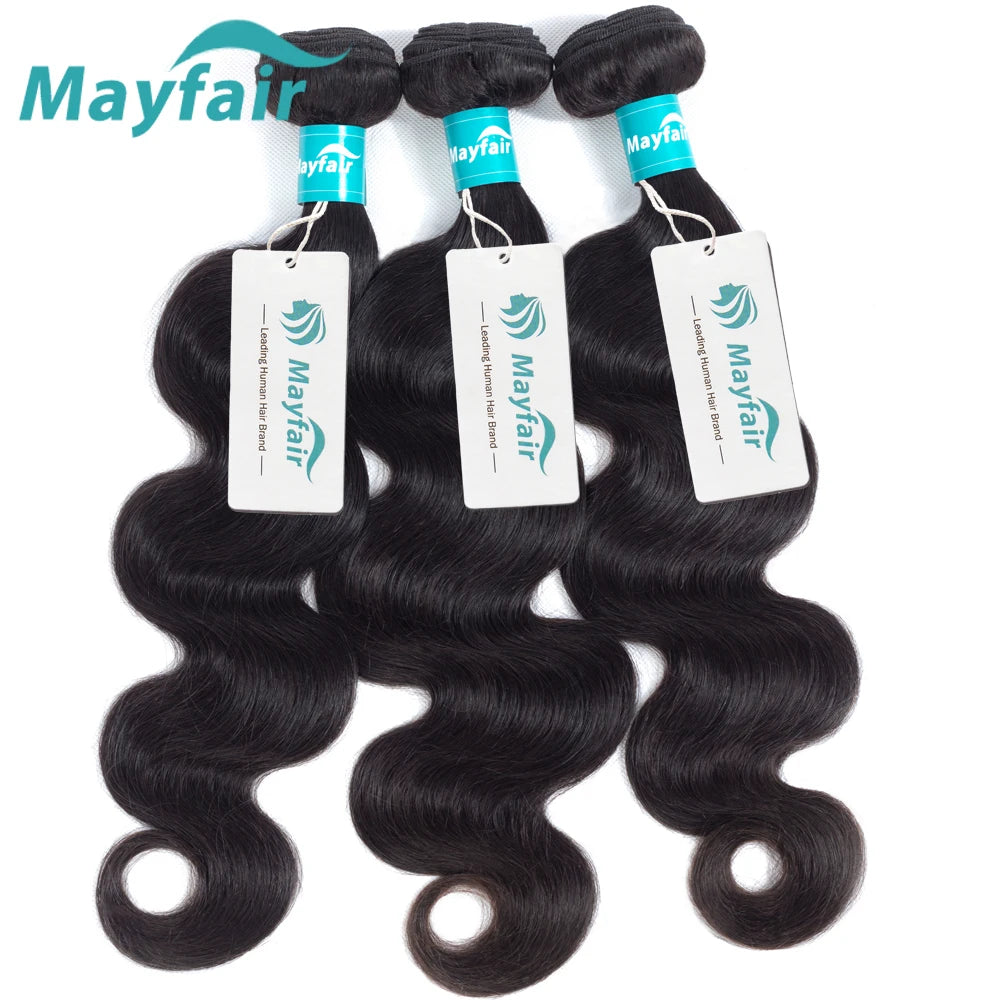 Body Wave Brazilian Human Hair Bundles | Sophisticated "3 Bundles Deal" Silhouette | Elegant - view 4