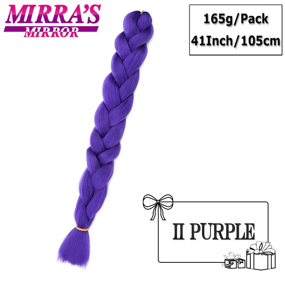 Super Jumbo Braiding Hair Extensions – 41 Inch (105cm) | 165g/Pack | 44 Colors | High-Temp - view 43