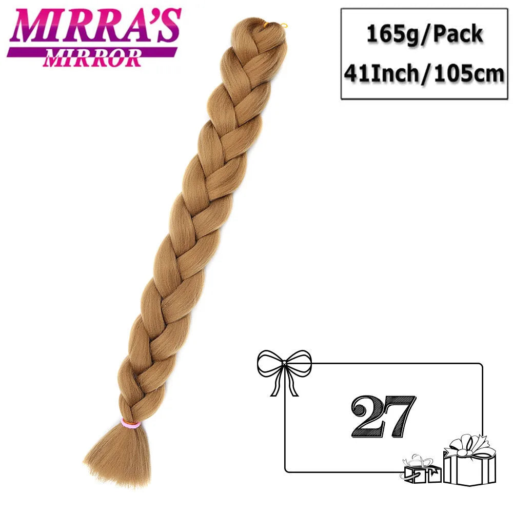 Super Jumbo Braiding Hair Extensions – 41 Inch (105cm) | 165g/Pack | 44 Colors | High-Temp - view 42