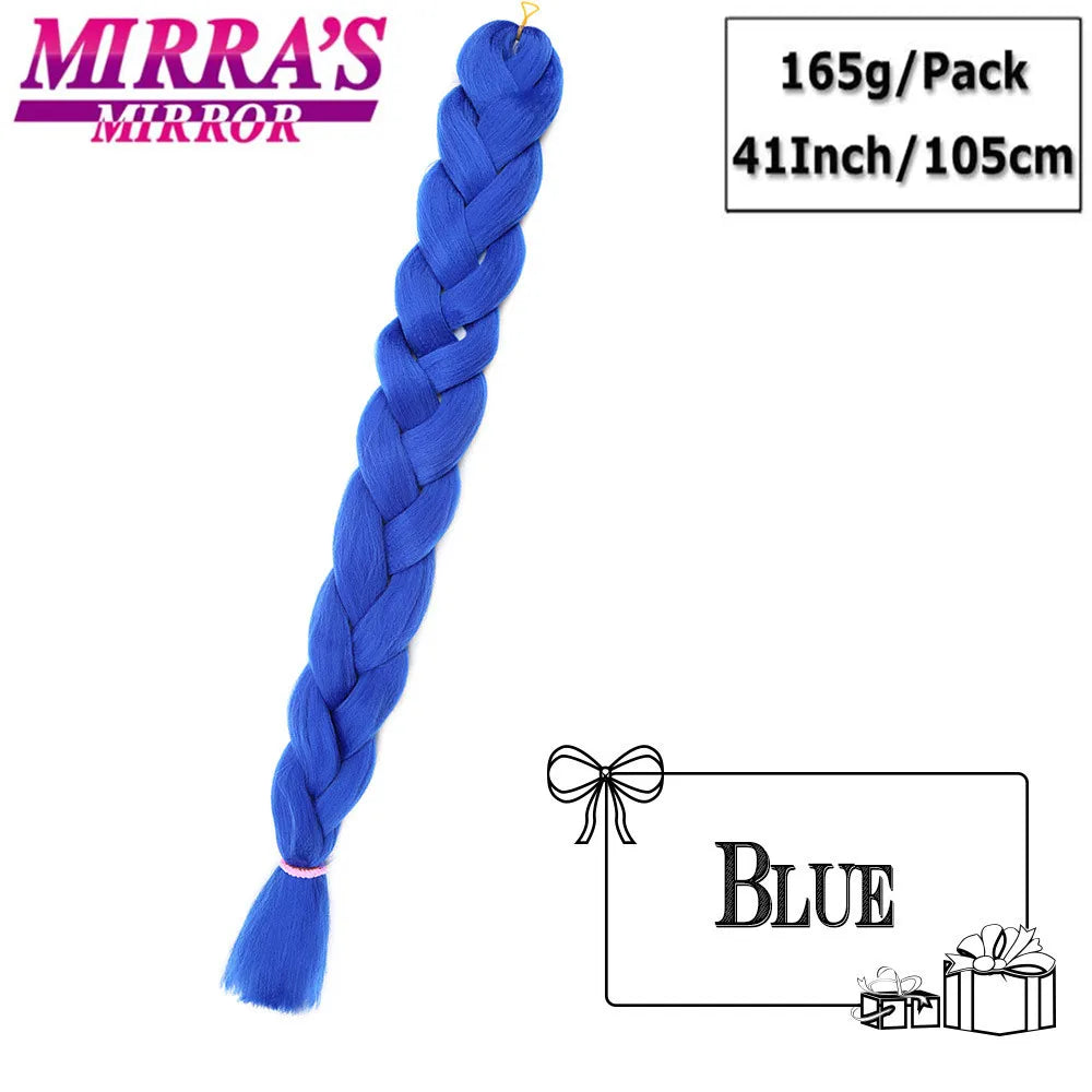 Super Jumbo Braiding Hair Extensions – 41 Inch (105cm) | 165g/Pack | 44 Colors | High-Temp - view 18