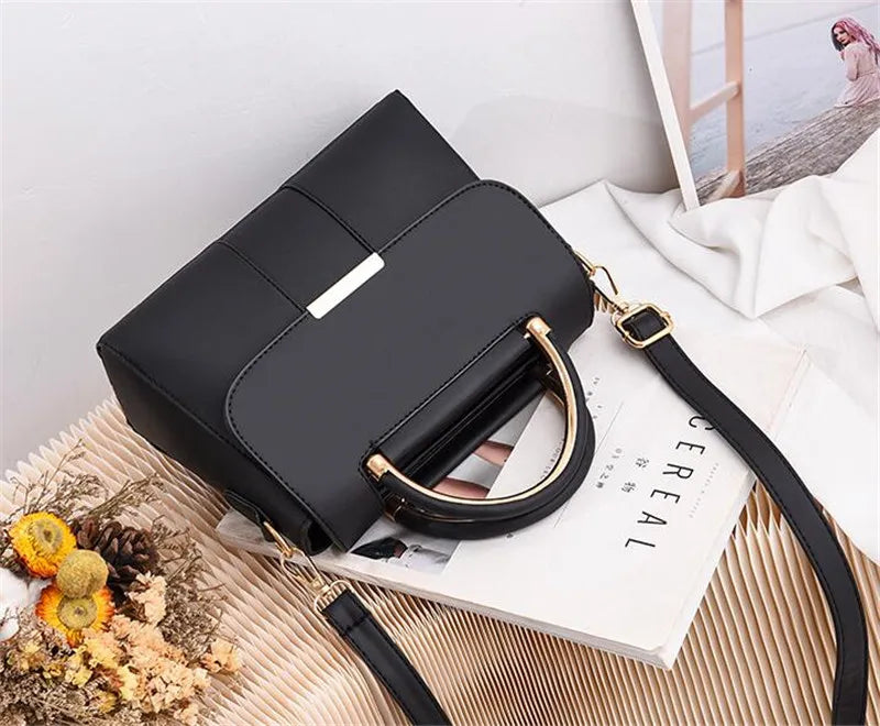 New Fashion Women's Crossbody Shoulder Bag | PU Leather Female Flap Messenger Bag (Small Handbag & New Purse Clutch) Luxegan