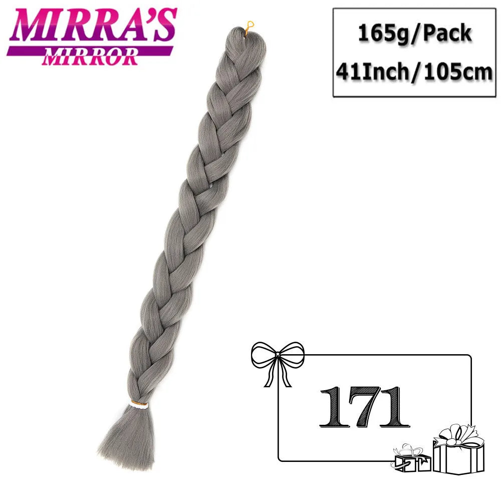 Super Jumbo Braiding Hair Extensions – 41 Inch (105cm) | 165g/Pack | 44 Colors | High-Temp - view 10
