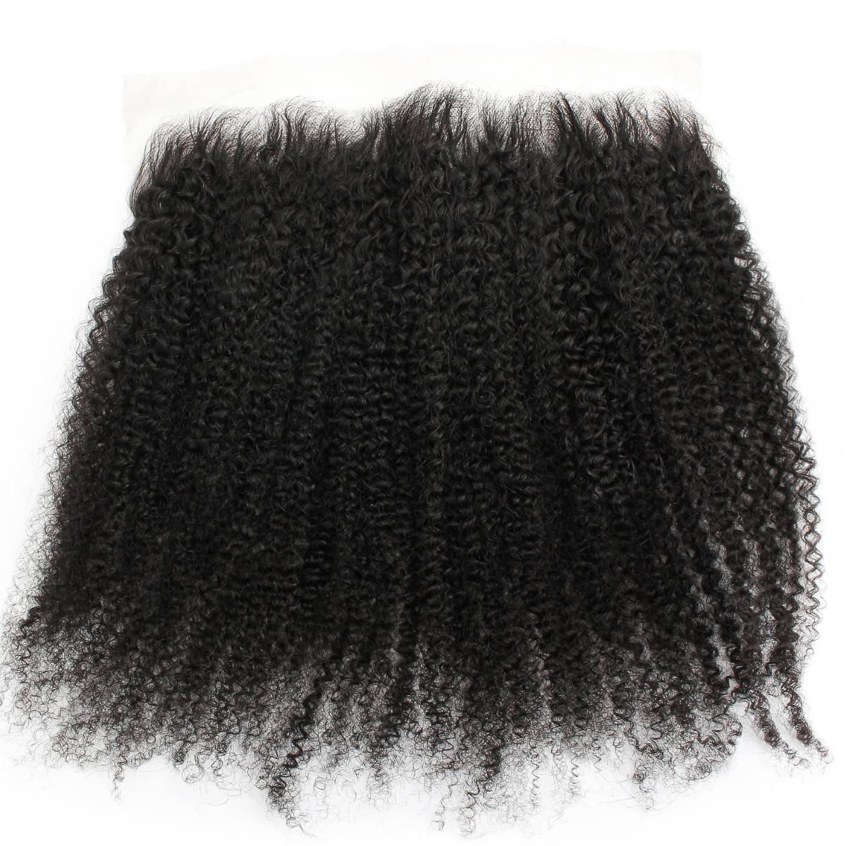 Afro Kinky 13x6 HD Lace Human Hair Frontal Luxegan
