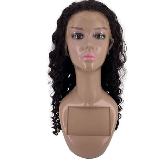Deep Wave 13x4 HD Lace Front Human Hair Wig Luxegan