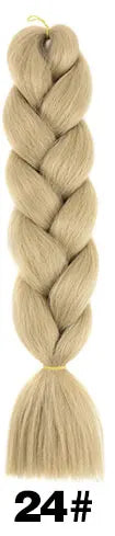 Ombre Jumbo Braiding Hair | Kanekalon Synthetic | 95+ Colours | 24 Inches