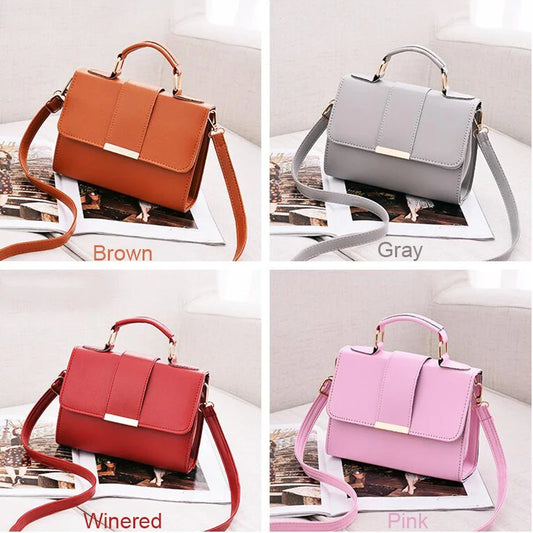 Soft PU Leather Small Flap Bag | New Summer Fashion Crossbody Purse Luxegan