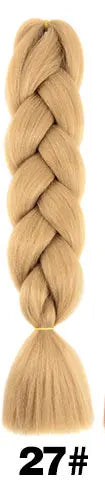 Ombre Jumbo Braiding Hair | Kanekalon Synthetic | 95+ Colours | 24 Inches