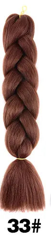 Ombre Jumbo Braiding Hair | Kanekalon Synthetic | 95+ Colours | 24 Inches