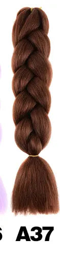 Ombre Jumbo Braiding Hair | Kanekalon Synthetic | 95+ Colours | 24 Inches