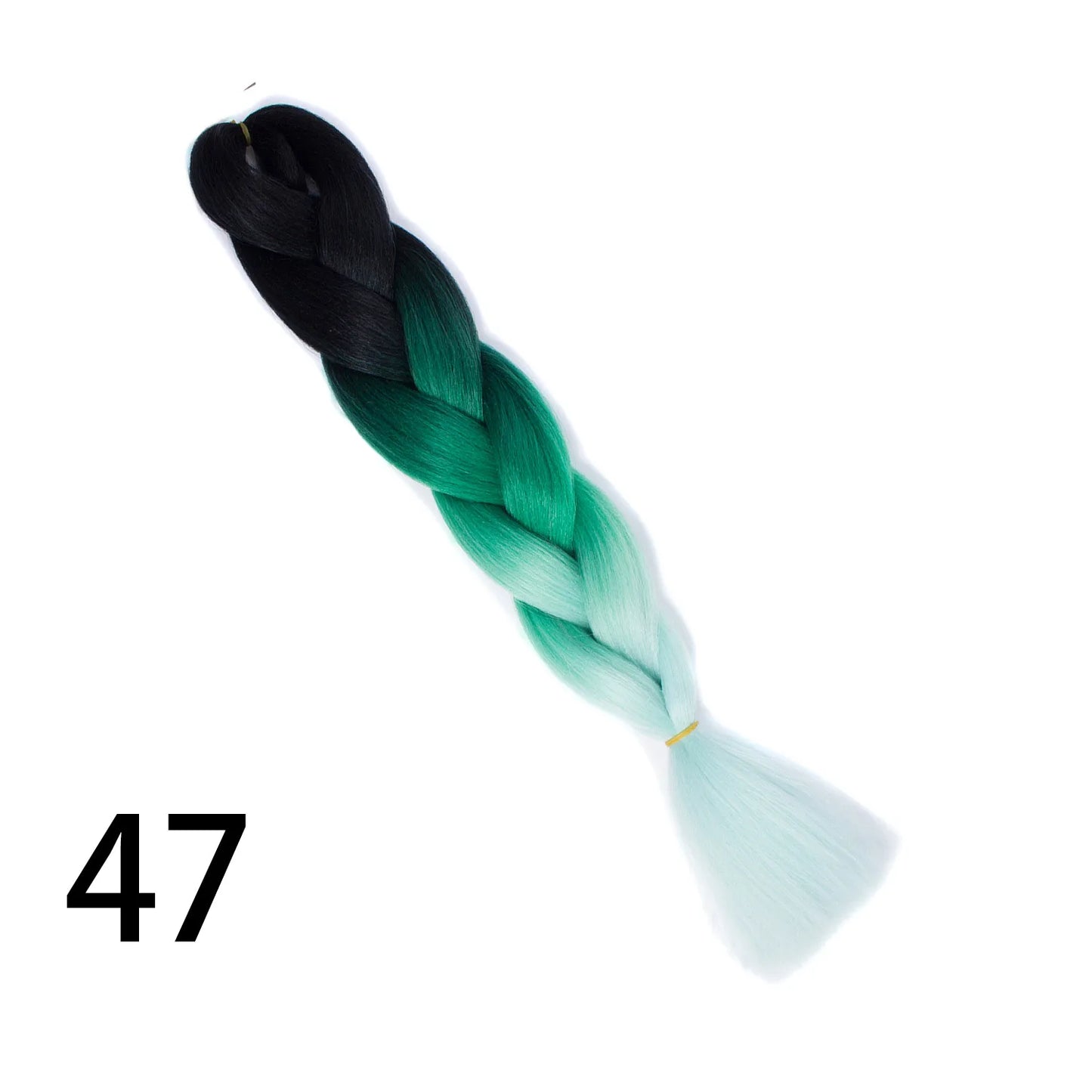 Ombre Jumbo Braiding Hair | Kanekalon Synthetic | 95+ Colours | 24 Inches