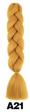 Ombre Jumbo Braiding Hair | Kanekalon Synthetic | 95+ Colours | 24 Inches