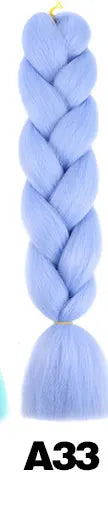 Ombre Jumbo Braiding Hair | Kanekalon Synthetic | 95+ Colours | 24 Inches