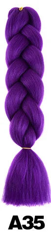 Ombre Jumbo Braiding Hair | Kanekalon Synthetic | 95+ Colours | 24 Inches
