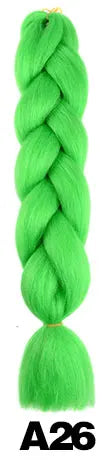 Ombre Jumbo Braiding Hair | Kanekalon Synthetic | 95+ Colours | 24 Inches