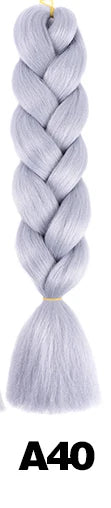Ombre Jumbo Braiding Hair | Kanekalon Synthetic | 95+ Colours | 24 Inches