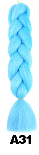 Ombre Jumbo Braiding Hair | Kanekalon Synthetic | 95+ Colours | 24 Inches