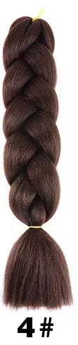 Ombre Jumbo Braiding Hair | Kanekalon Synthetic | 95+ Colours | 24 Inches