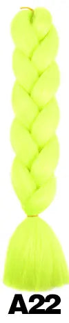 Ombre Jumbo Braiding Hair | Kanekalon Synthetic | 95+ Colours | 24 Inches