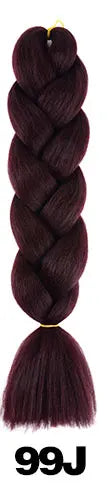Ombre Jumbo Braiding Hair | Kanekalon Synthetic | 95+ Colours | 24 Inches