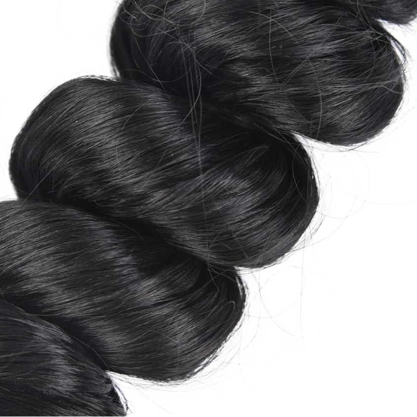 Loose Wave Hair Weave Bundles – Heat Resistant Synthetic Hair Extensions 18" to 24" Luxegan