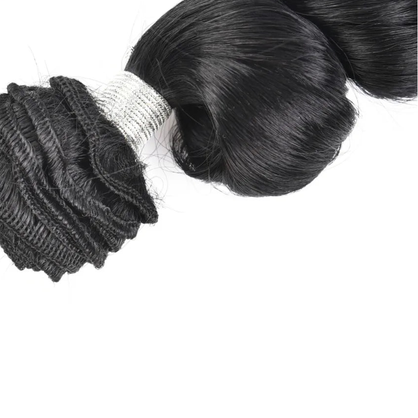 Loose Wave Hair Weave Bundles – Heat Resistant Synthetic Hair Extensions 18" to 24" Luxegan