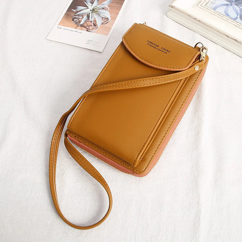 Custom Zipper Shoulder Bag Handbags Womens Bags High Capacity Crossbody Bags for Ladies Long Purse Clutch Phone Wallet