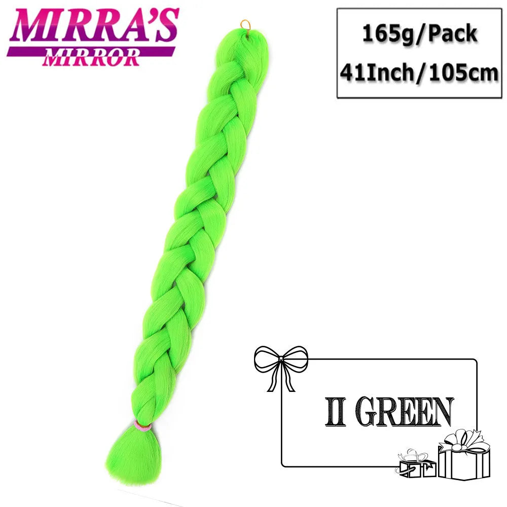 Super Jumbo Braiding Hair Extensions – 41 Inch (105cm) | 165g/Pack | 44 Colors | High-Temp - view 34