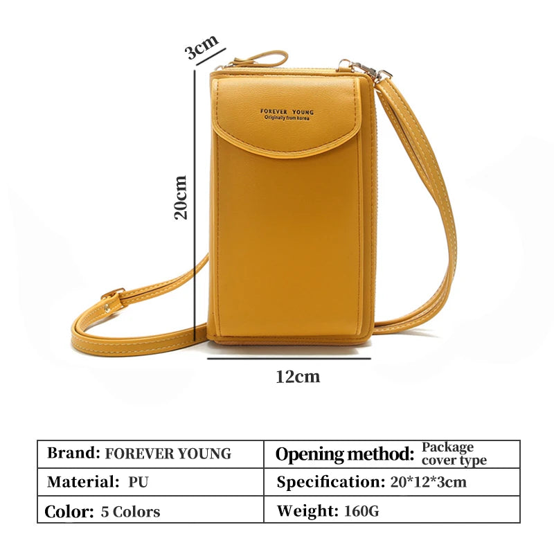 Custom Zipper Shoulder Bag Handbags Womens Bags High Capacity Crossbody Bags for Ladies Long Purse Clutch Phone Wallet