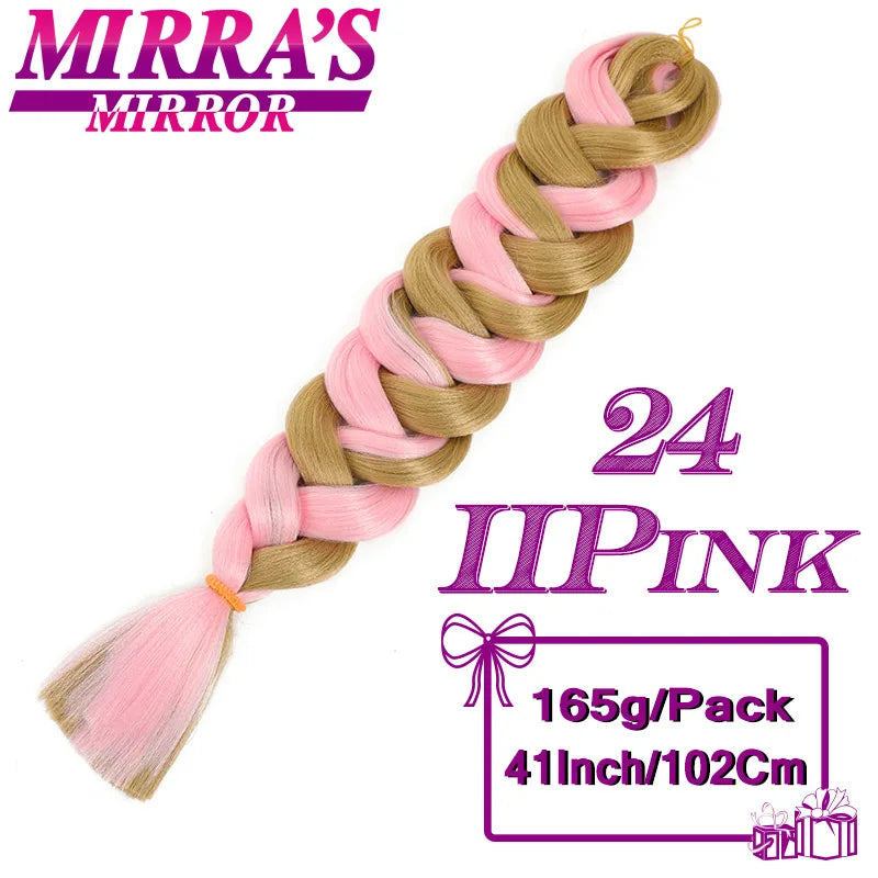 Super Jumbo Braiding Hair Extensions – 41 Inch (105cm) | 165g/Pack | 44 Colors | High-Temp - view 24