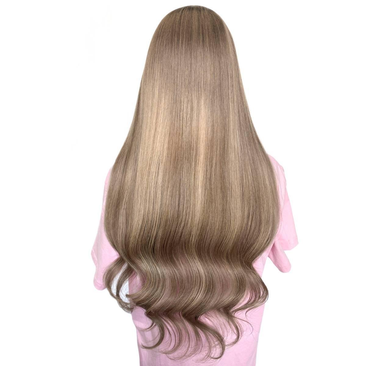 Hazel Glueless 5x5 HD Lace Professionally Colored 100% Human Hair Closure Wig Luxegan