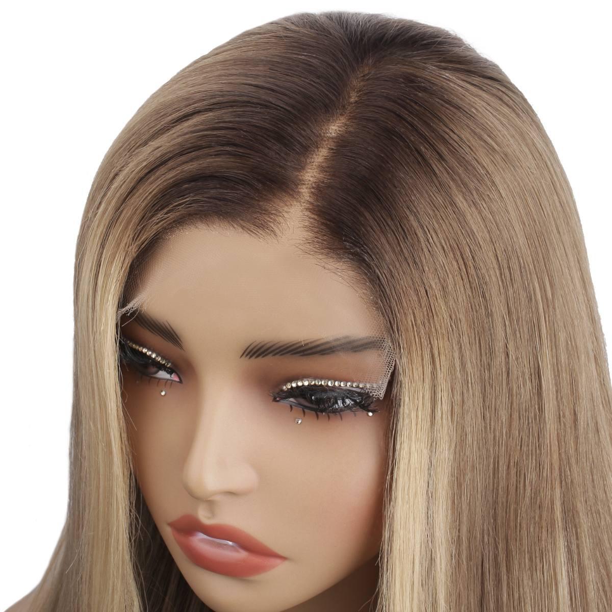 Hazel Glueless 5x5 HD Lace Professionally Colored 100% Human Hair Closure Wig Luxegan