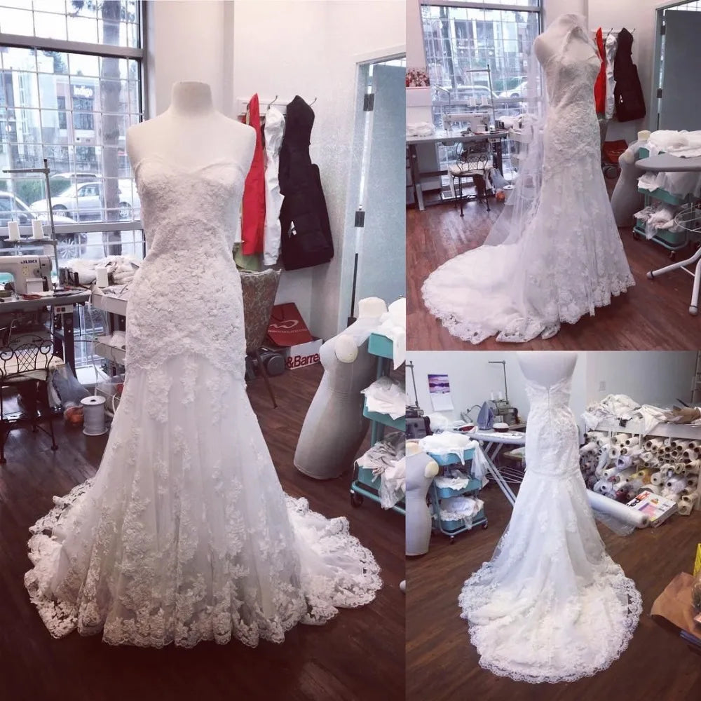 Haute Coutures White Celebrity Dresses Mermaid Strapless Special Evening Dresses Runway Gowns Vestidos De Gala Customized