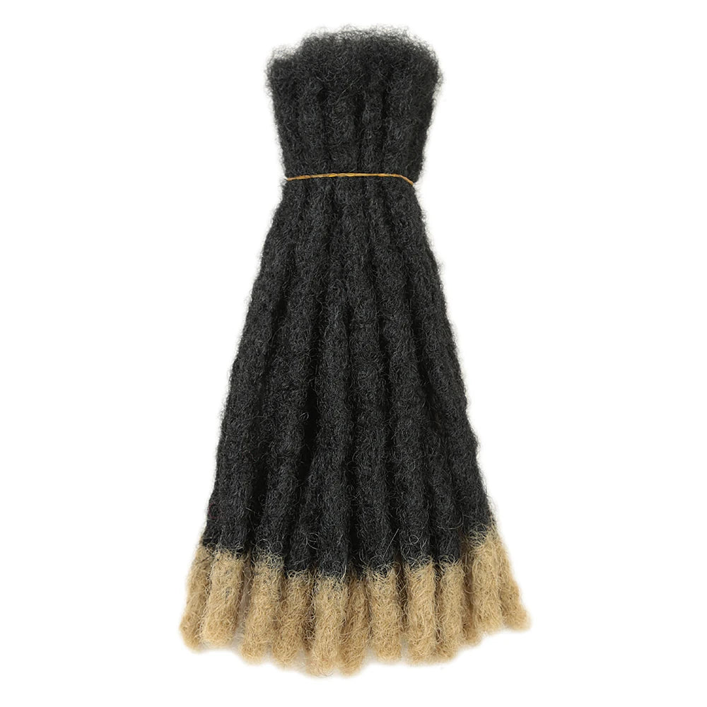 Ombre Synthetic Dreadlock Crochet Hair Extensions | 10" & 20" | Bulk Packs Luxegan