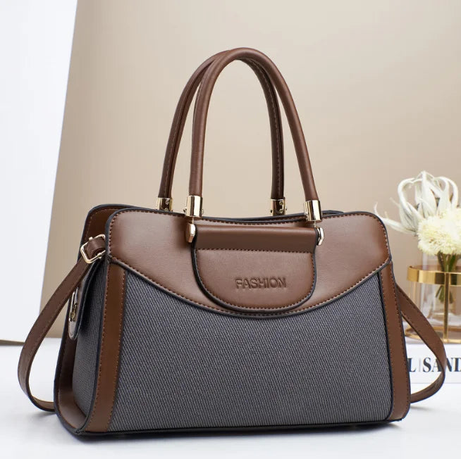 Trendy Velvet Women's Crossbody Bag | Simple Solid Color Bucket Handbag | Fashionable Cover Closure Shoulder Purse | Waterproof Travel & Daily Life Tote (Model B-2) Luxegan