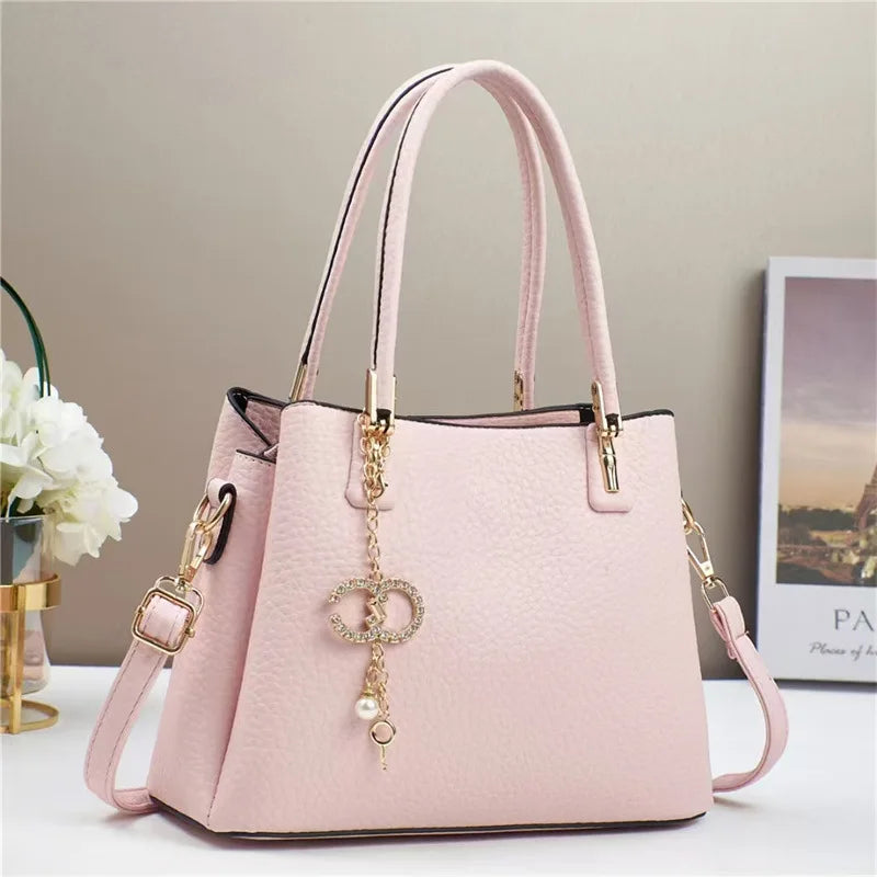 Factory Fashion High-End Women’s Handbag | Large Capacity Crossbody & Shoulder Bag | Waterproof Candy Pattern Casual Tote | Designer Cover-Closure Bag (Model BTL-22144) Luxegan