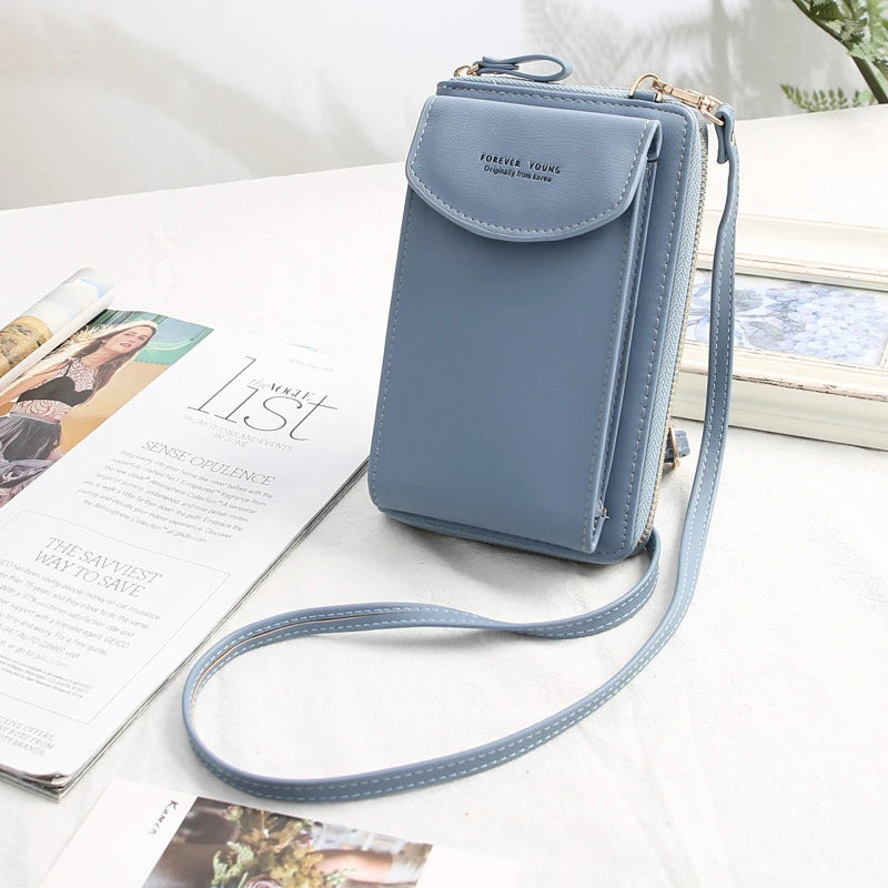 Custom Zipper Shoulder Bag Handbags Womens Bags High Capacity Crossbody Bags for Ladies Long Purse Clutch Phone Wallet