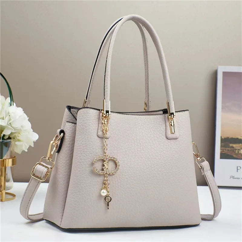 Factory Fashion High-End Women’s Handbag | Large Capacity Crossbody & Shoulder Bag | Waterproof Candy Pattern Casual Tote | Designer Cover-Closure Bag (Model BTL-22144) Luxegan
