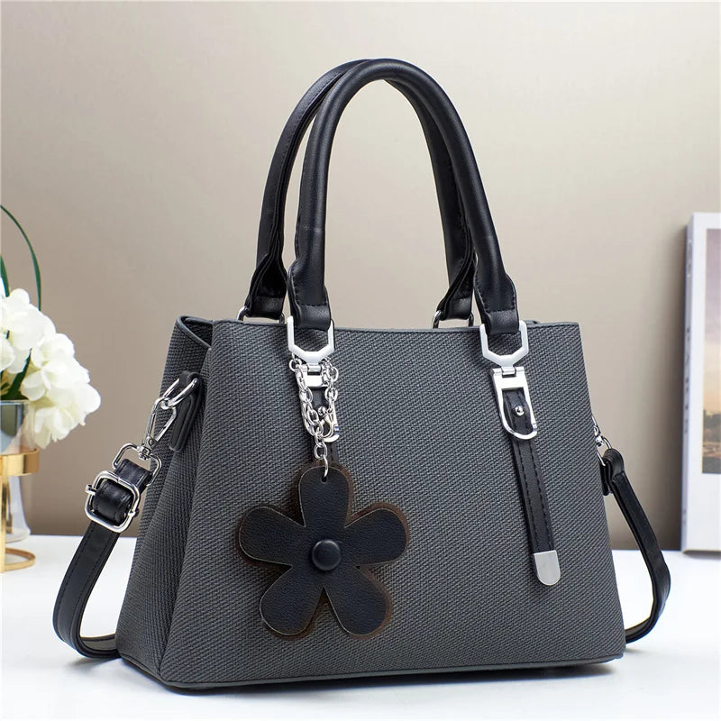 Factory Fashion High Luxury Crossbody Bag | Handmade Large Capacity Women’s Shoulder Bag | Premium PU Leather Designer Tote | Minimalist Fashion Commuter Purse (Model 21462) Luxegan
